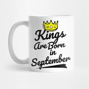 Kings are Born In September Mug